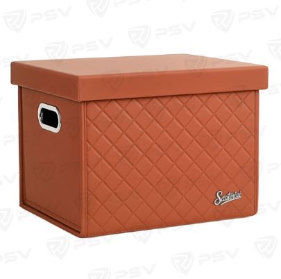 Саквояж органайзер в багажник и домашнего использования PSV Santorini Romb (30х30х40 см) Коричневый,