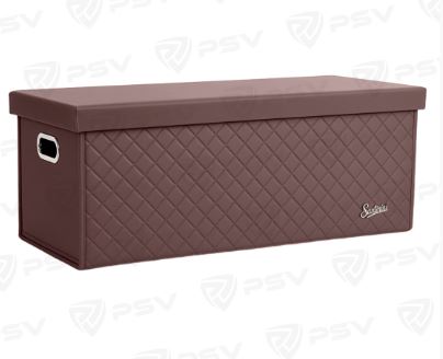 Саквояж органайзер в багажник и домашнего использования PSV Santorini Romb (30х30х75 см) Темно - Кор