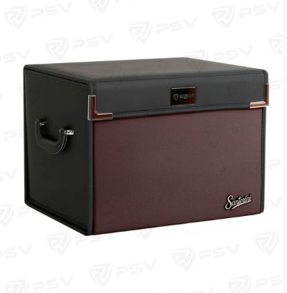 Саквояж органайзер в багажник и домашнего использования PSV Santorini Velur (30х30х40 см) Черный - т