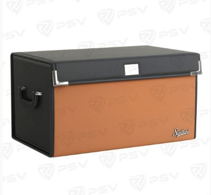 Саквояж органайзер в багажник и домашнего использования PSV Santorini Velur (30х30х55 см) Черно - Ко