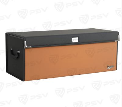 Саквояж органайзер в багажник и домашнего использования PSV Santorini Velur (30х30х75 см) Черно - Ко