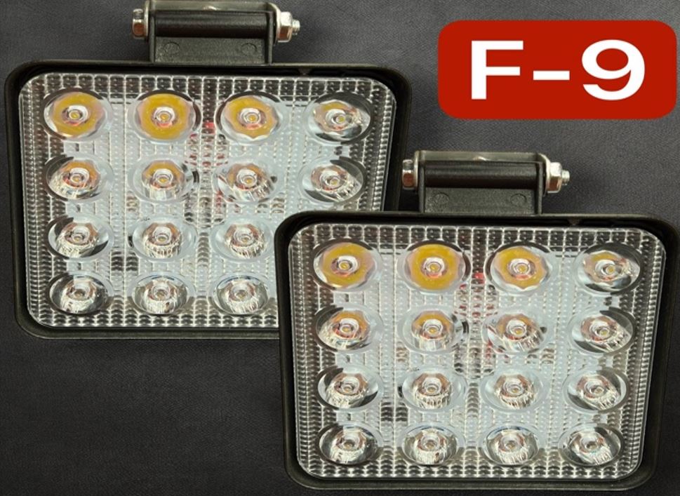 Фары светодиодные к-т 2шт 48W MODEL-F9 12-24
