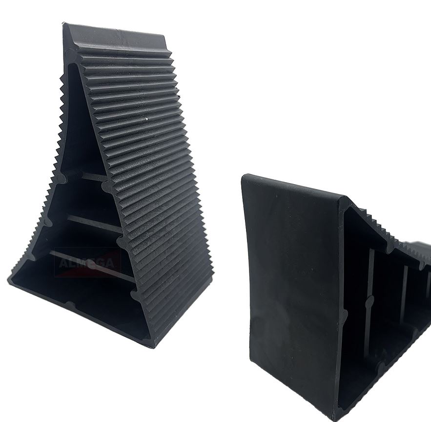 Башмак противооткатный рифленный усиленный 20х12х7,5см,  уп-ка 20шт.