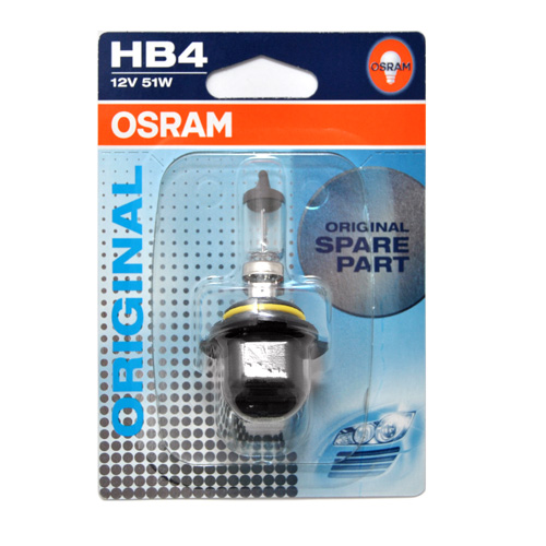 Автолампа HB4/9006 (51) P22d (блистер) 12V OSRAM /1/10/
