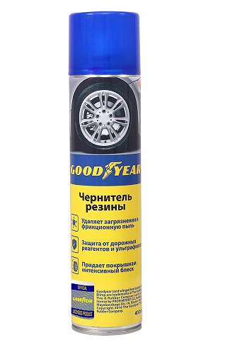 Чернитель резины GOODYEAR аэрозоль 400 мл GY000700