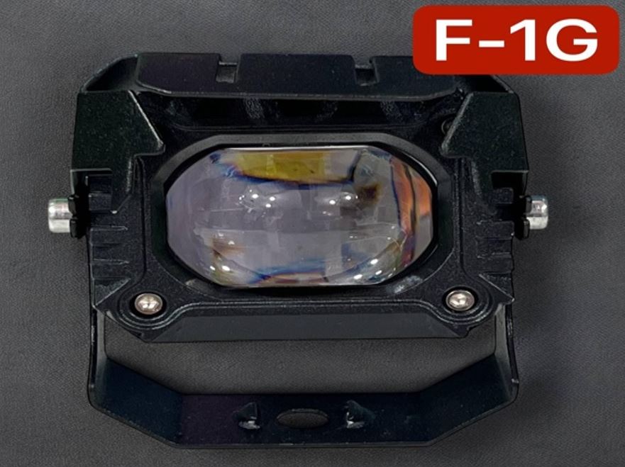 Фары светодиодные к-т 2шт MODEL-F1G БЕЛЫЙ-ЖЕЛТЫЙ 12-24