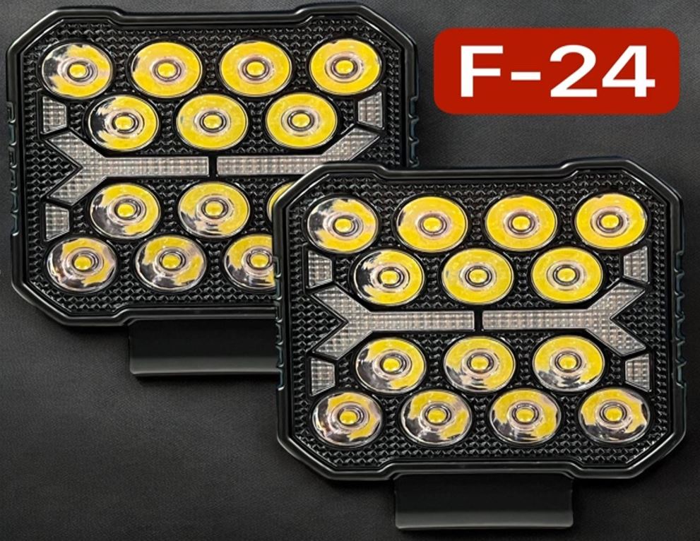 Фары светодиодные к-т 2шт MODEL-F24 12-24