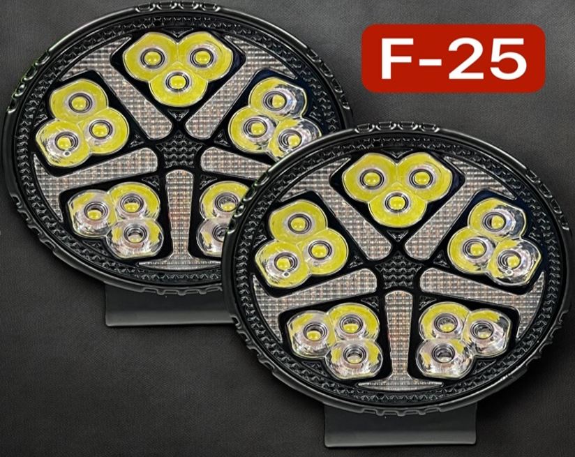 Фары светодиодные к-т 2шт MODEL-F25 12-24