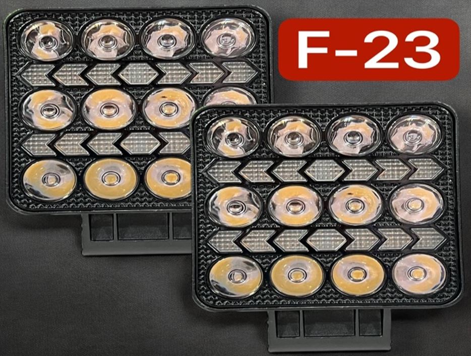 Фары светодиодные к-т 2шт MODEL-F23 12-24