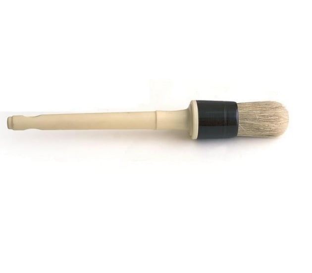 Кисть д/шиномонтажной пасты с натуральной щетиной L=250мм, деревянная ручка 1 шт.НОРМ