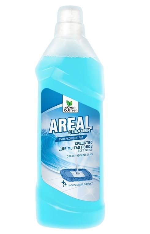 Моющее средство для мытья пола Areal "Океанический бриз" 1 л. Clean&Green CG8136