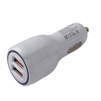 Адаптер USB AVS 2 порта UC-123 Quick Charge (2,4А)