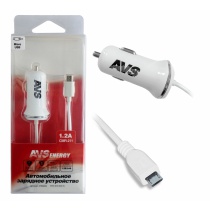 Зарядное устройство AVS micro USB  CMR-211 (1,2А)