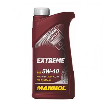 Масло MANNOL моторное  5W-40 Extreme   (1л) синтетика