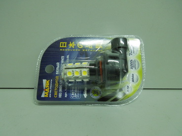 Автолампа Н3 Pк22s Маяк Led 12V 14SMD (5630) WHITE (блистер)