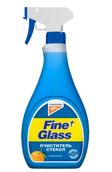 Очиститель стекол Kangaroo ароматизированный 500ml Fine glass /1/12/