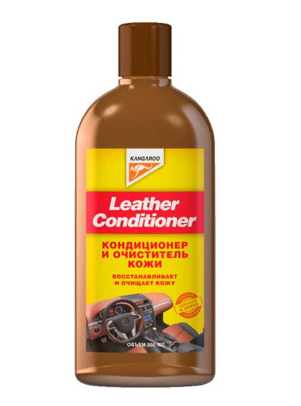 Очиститель-кондиционер кожи Kangaroo Leather Conditioner, 300мл /1/20/