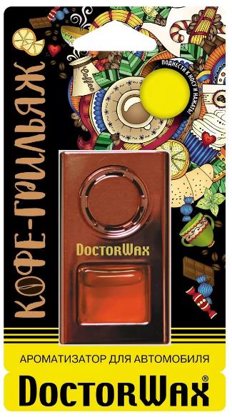 Ароматизатор на дефлектор DoctorWax Кофе-Грильяж