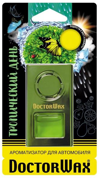 Ароматизатор на дефлектор DoctorWax Тропический день