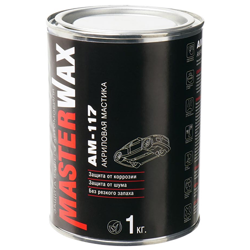 Мастика акриловая АМ-117 MasterWax Антишум ж/б (2,5 кг)