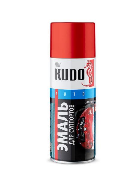 Краска-спрей KUDO для суппортов черная (520мл) (KU-5214)