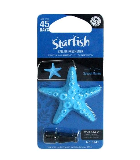 Ароматизатор на дефлектор Starfish полимерный Squash Marine/Морская свежесть