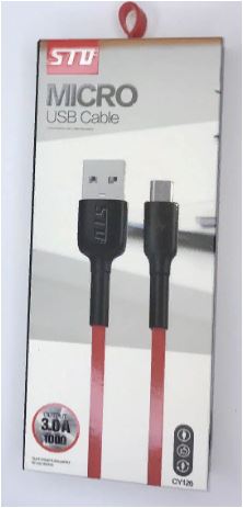 Кабель STD micro USB 2,4А 1м LBCY112 плетёная оплётка