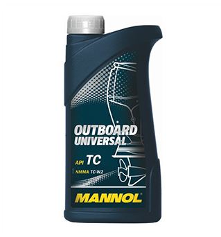 Масло MANNOL моторное   2-х тактное  Outboard Universal    (1л) минеральное