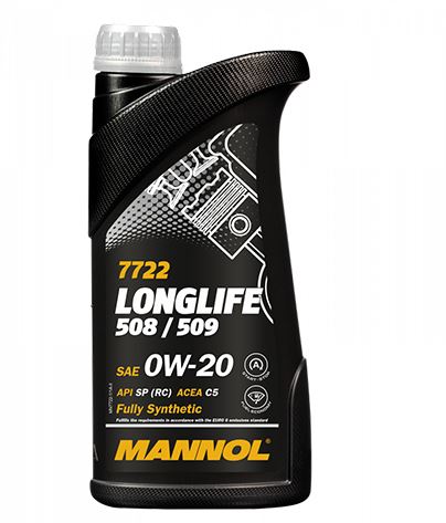 Масло MANNOL моторное  0W-20 Longlife 508/509 ( 1л) синтетика