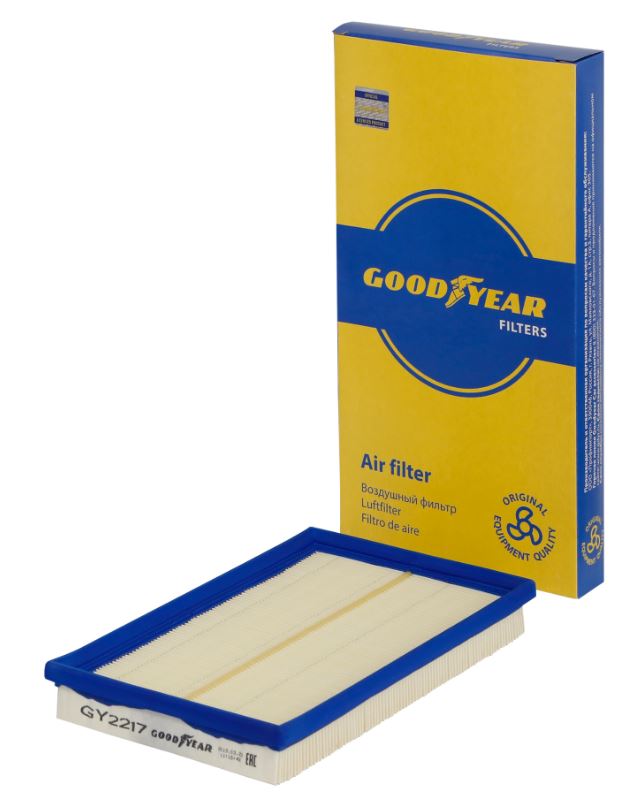 Фильтр воздушный автомобильный Goodyear GY2217 для а/м NISSAN: ALMERA, MAXIMA, MURANO I-II, PATHFIND