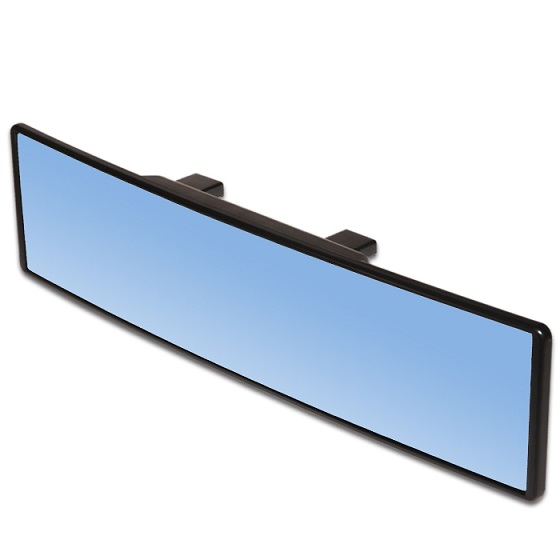 Зеркало в/салонное AB-32800BL панорамное 300мм антиблик (голубое стекло) АВТОСТОП /1/40