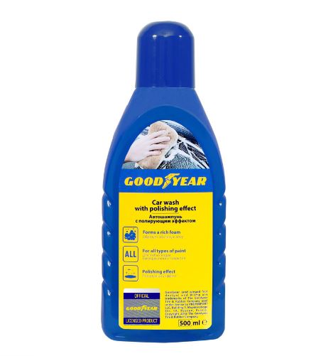 Автошампунь с полирующим эффектом, пластиковая бутылка 500мл