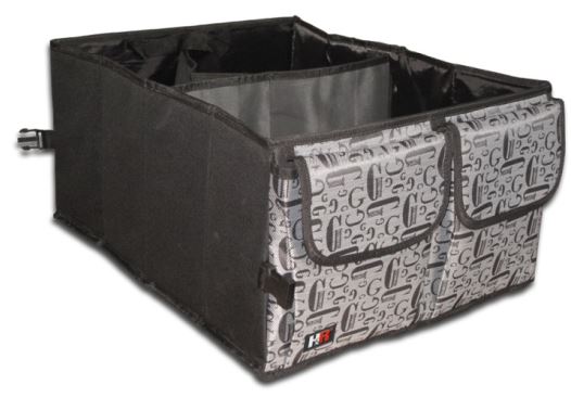 Органайзер в багажник «BOX L» Черно-Серый YF-0539