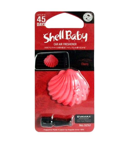 Ароматизатор на дефлектор Shell Baby полимерный Cherry