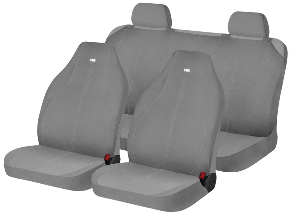 Накидки на сиденье HR «SHUTTLE», комплект, 22128, Светло-Серый