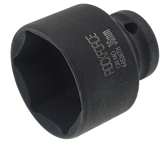 Головка торцевая 36мм 1/2" 6-гранная ударная L=46мм тонкостенная ROCKFORCE RF-44536TH /1/10