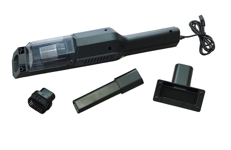 Пылесос портативный вакуумный-зарядка  от USB,  5V, 2.4A  80W,  5000Pa, время работы-3,5-4ч, зарядка