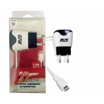 Зарядное устройство сетевое AVS micro USB TMC-111 (1,2А)